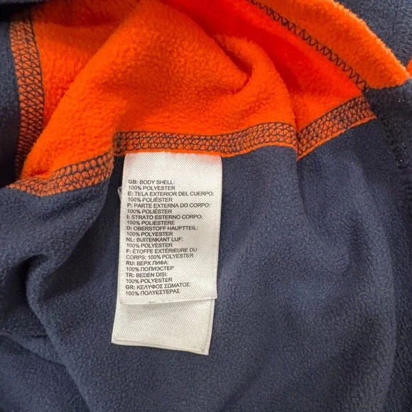 The North Face Boys’ Quarter-Zip Fleece – Size Medium (10/12) - Picture 4 of 5